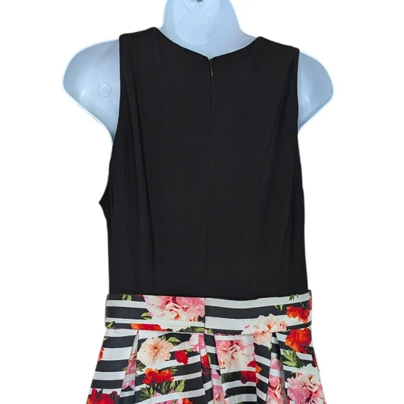 SLNY Floral Flare Sleeveless Dress... Size 16 - Picture 5 of 10